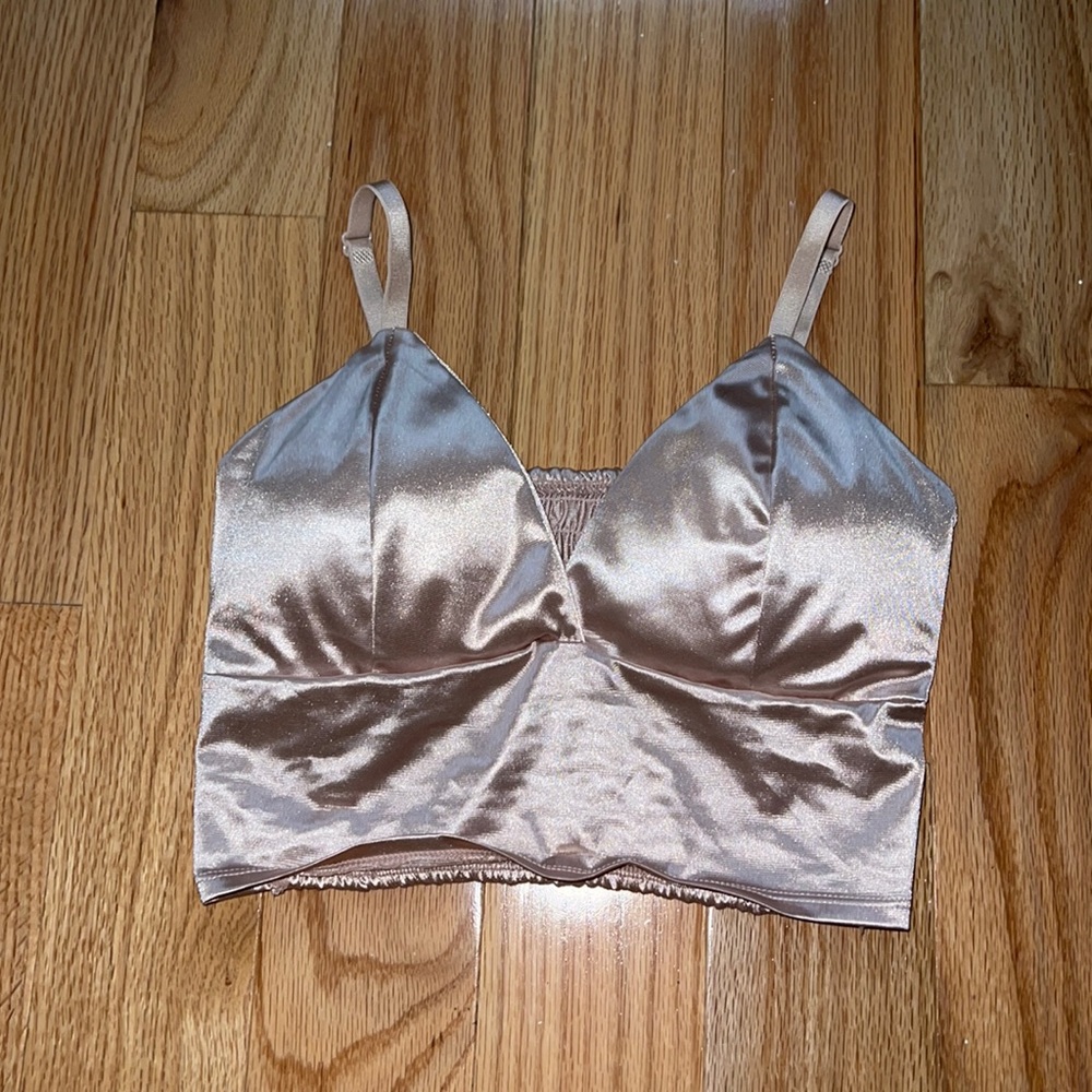 Satin top